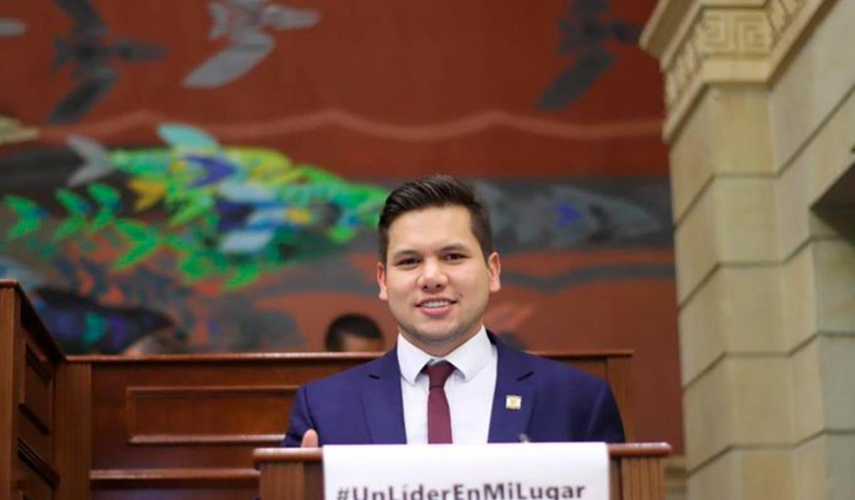 Andrés Calle, representante por el Partido Liberal