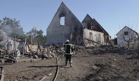 Ataque ruso al puerto de Odesa