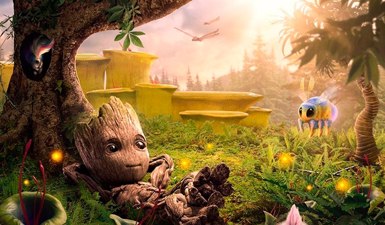 Bebé Groot de Guardianes de la Galaxia