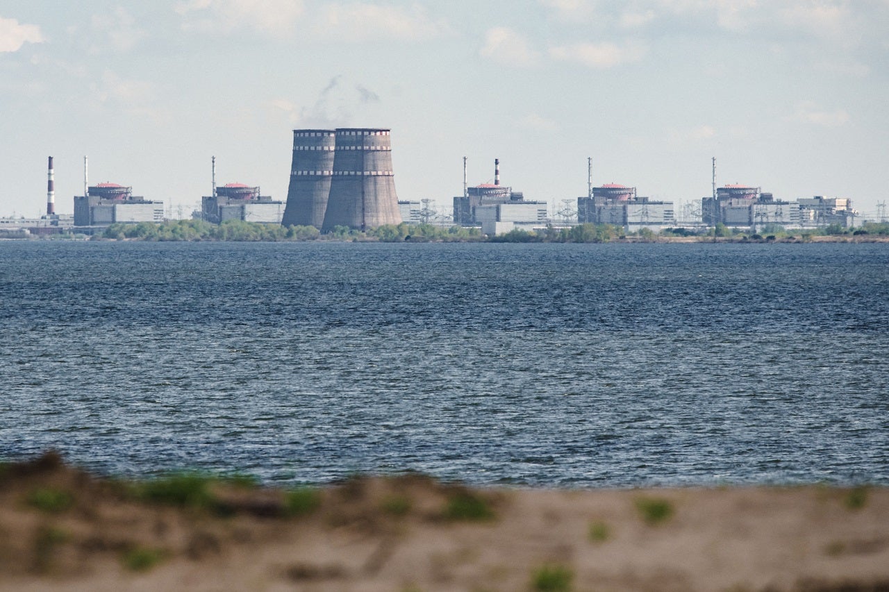 Central nuclear de Zaporiyia, Ucrania