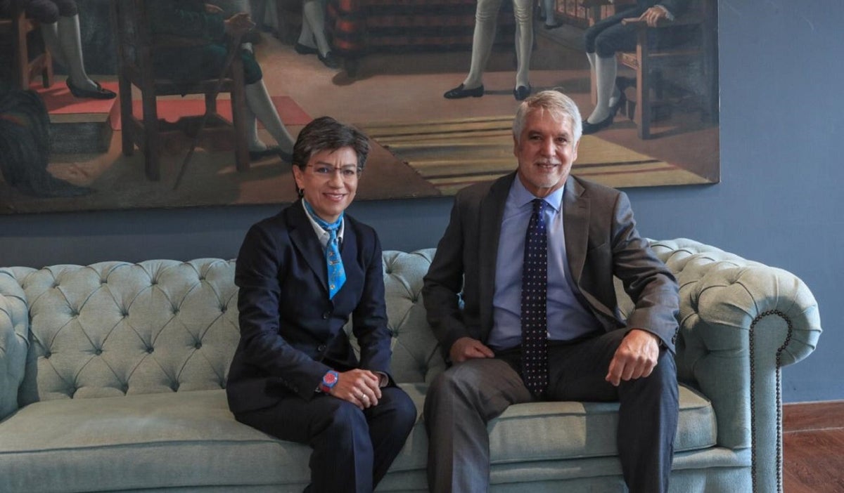 Claudia López y Enrique Peñalosa