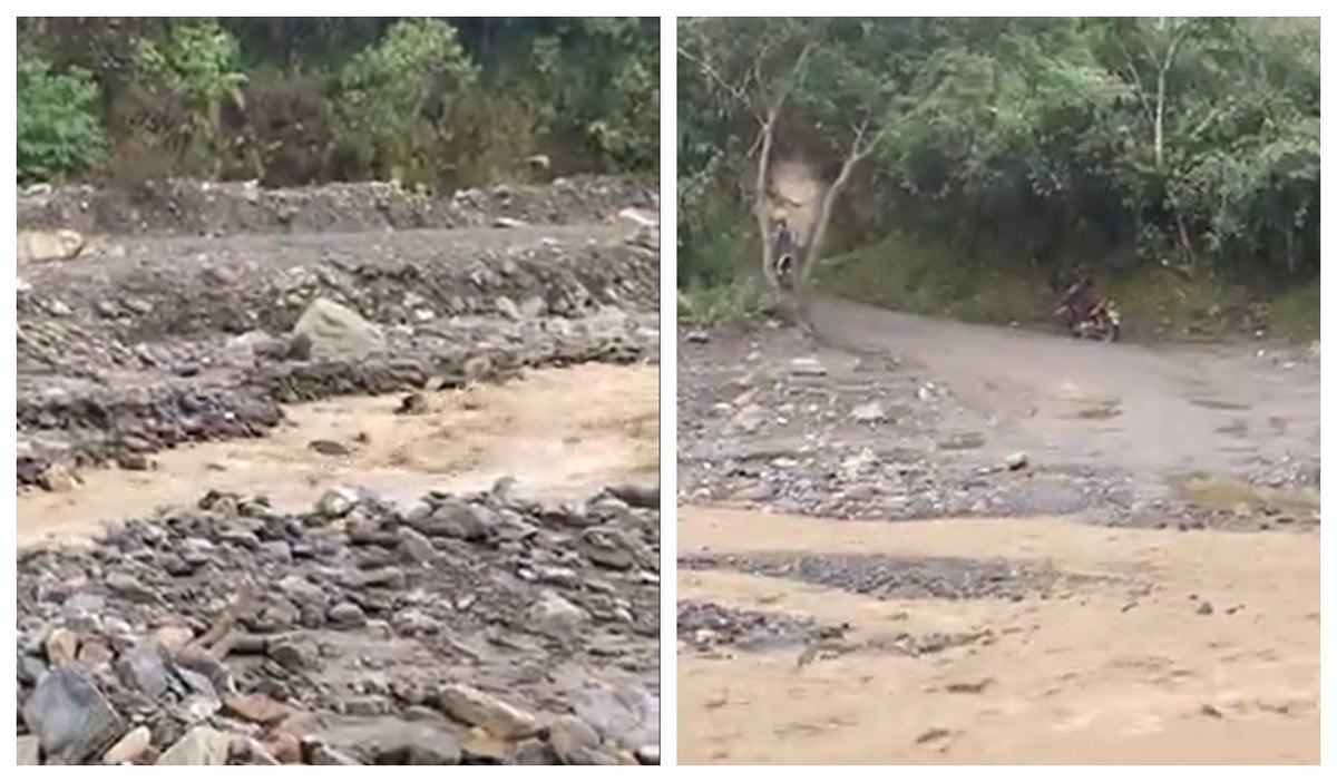 Comunidades de Onzaga, Santander piden al Invías que arreglen vía