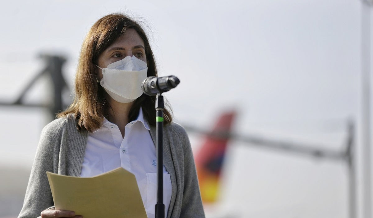 Cristina Arango, gerente del Acueducto de Bogotá