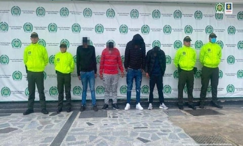 Desarticulan la banda delincuencial 'Las Hienas' en Bogotá.