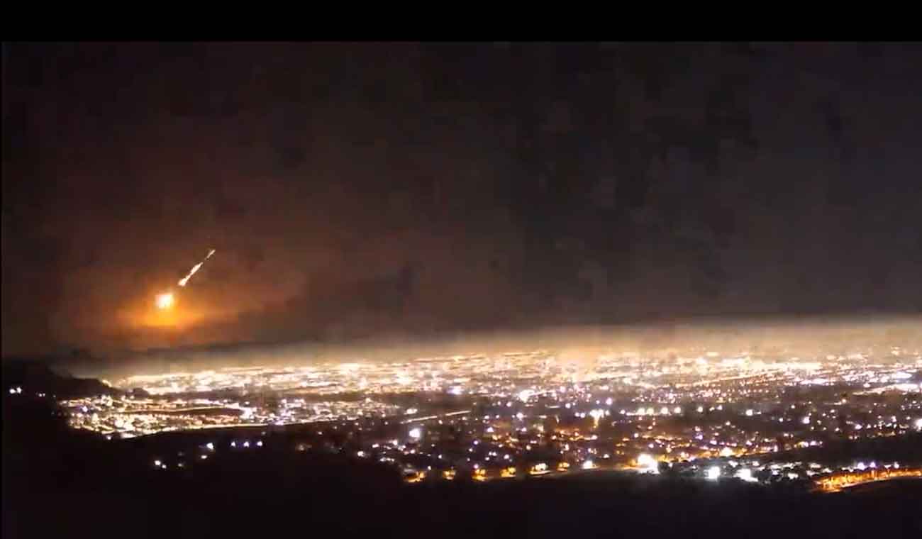 Destellos en el cielo de Bucaramanga