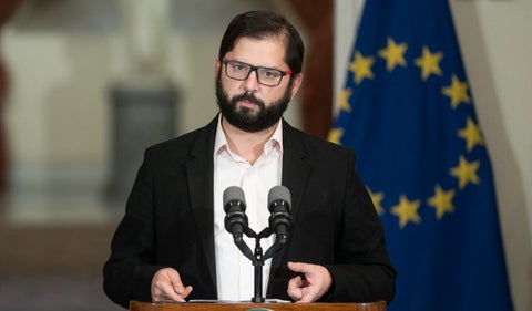 Gabriel Boric, presidente de Chile