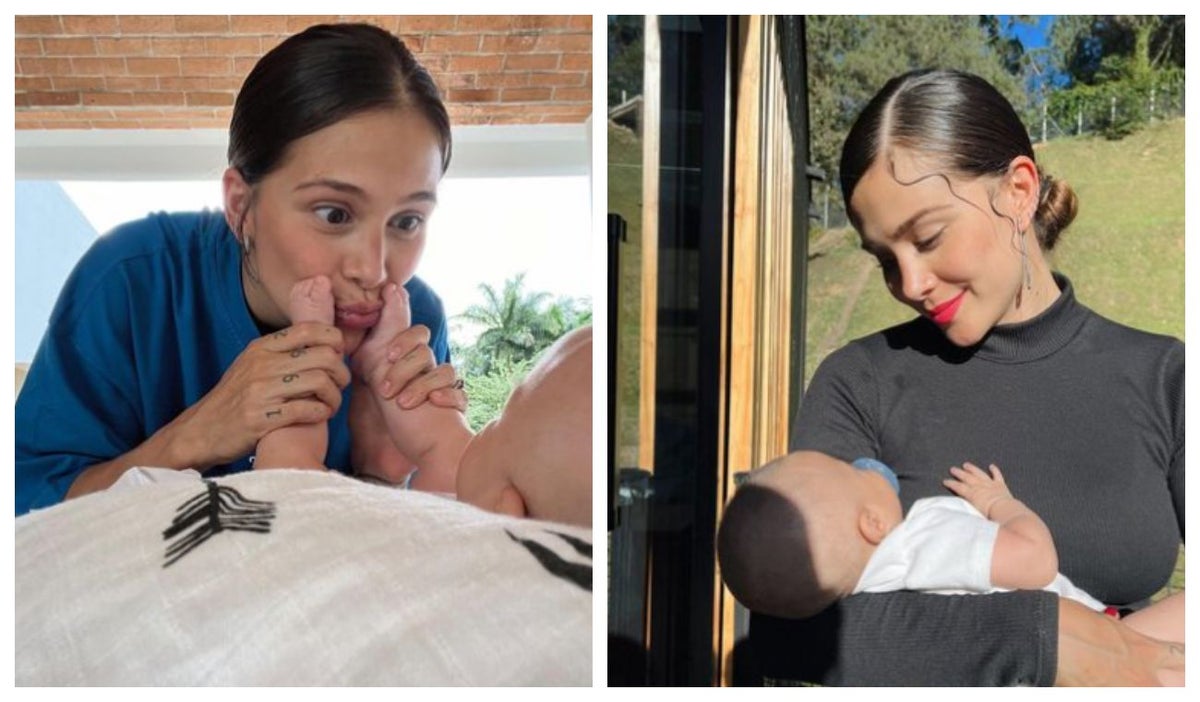 Greeicy Rendón y la foto de su bebé
