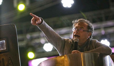 Gustavo Petro en evento público