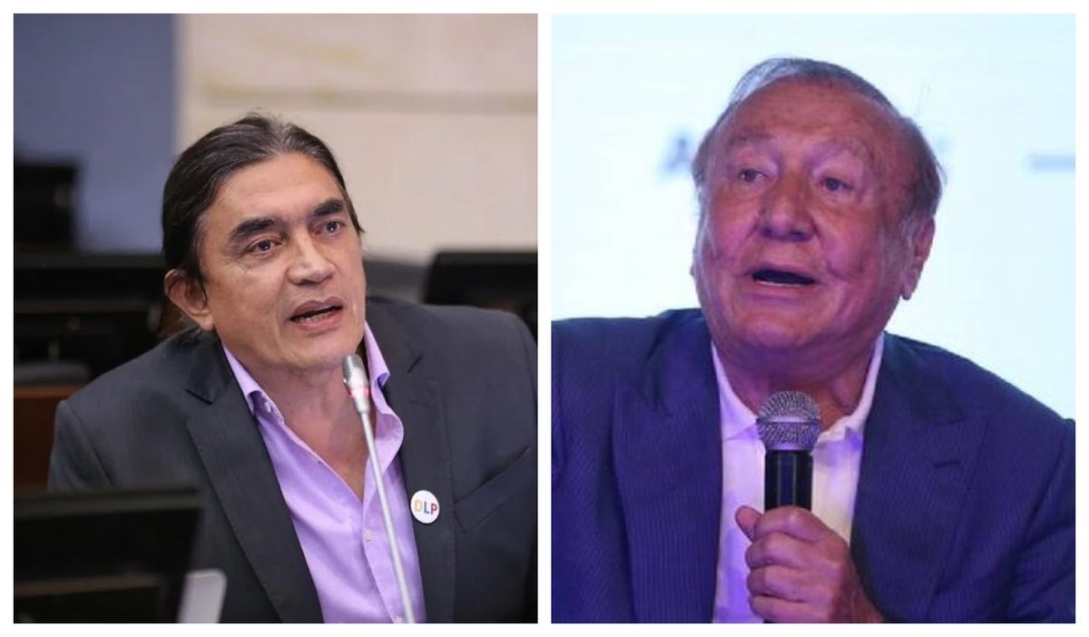 Gustavo Bolívar y Rodolfo Hernández