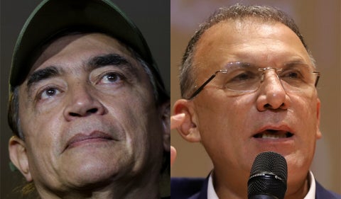 Gustavo Bolívar y Roy Barreras