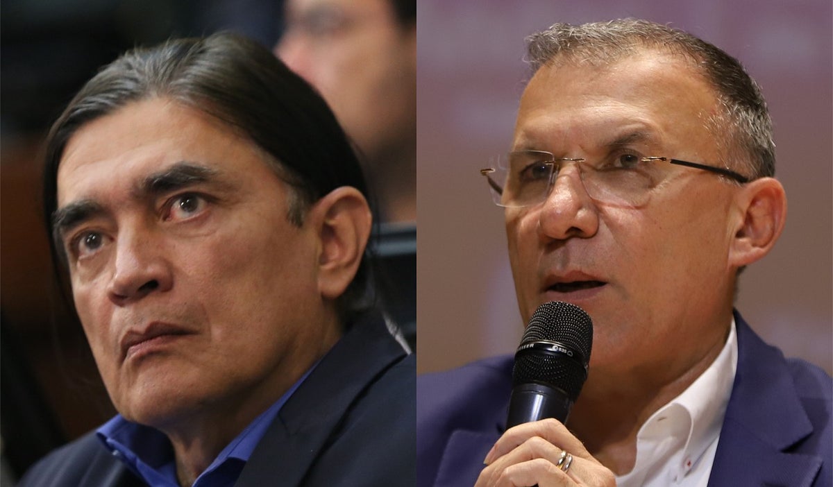 Gustavo Bolívar y Roy Barreras