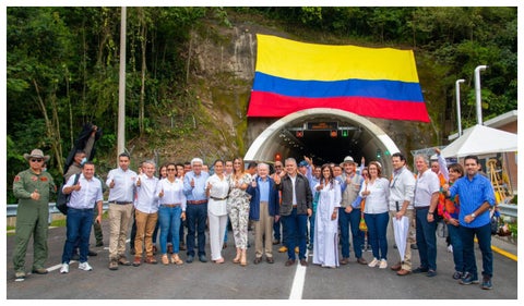 Inauguraron la vía Chirajara-Fundadores