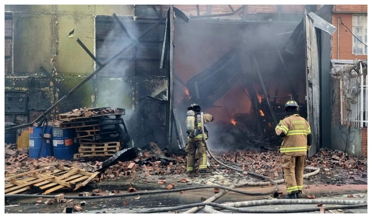 Incendio en Kennedy