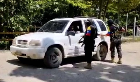 Hombres armados disidencias