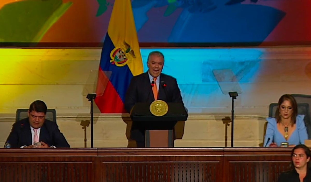 Ivan Duque discurso instalación del Congreso