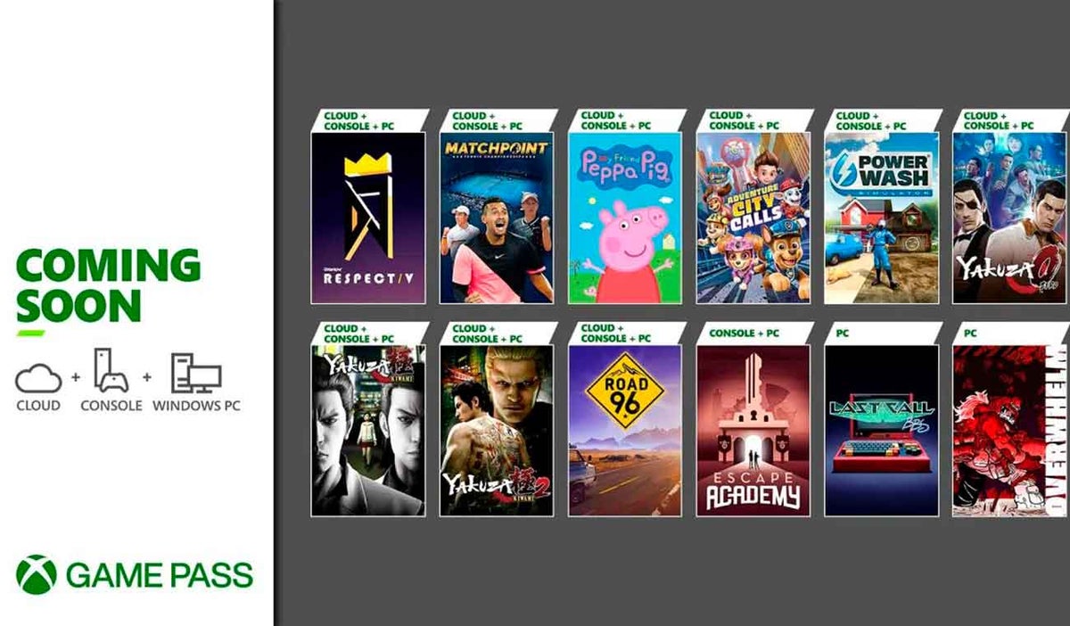 Lista de nuevos Juegos en Xbox Game Pass Julio 2022