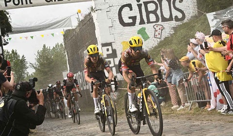 Primoz Roglic en el Tour de Francia 2022