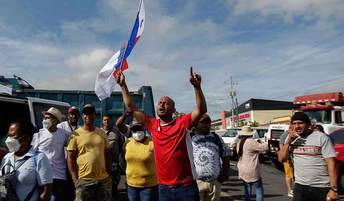 Protestas en Panamá