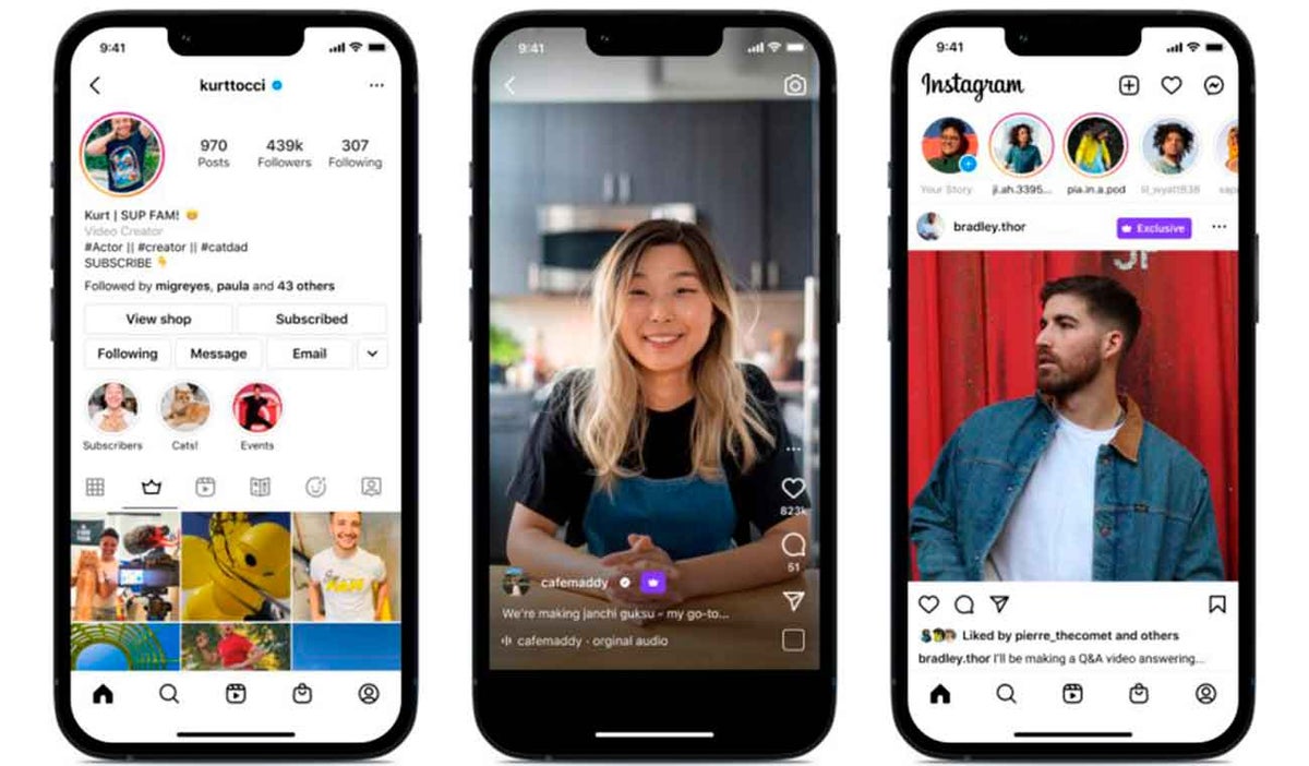 Post exclusivos en suscripciones de Instagram
