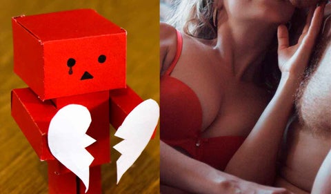 Ruptura amorosa y sexo casual
