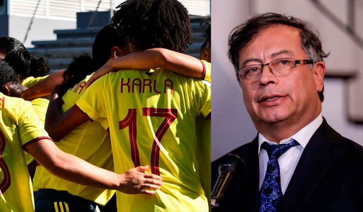 Selección Colombia Femenina y Gustavo Petro