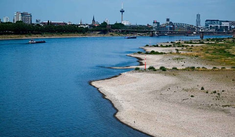 Sequía en Europa afecta zonas de Alemania