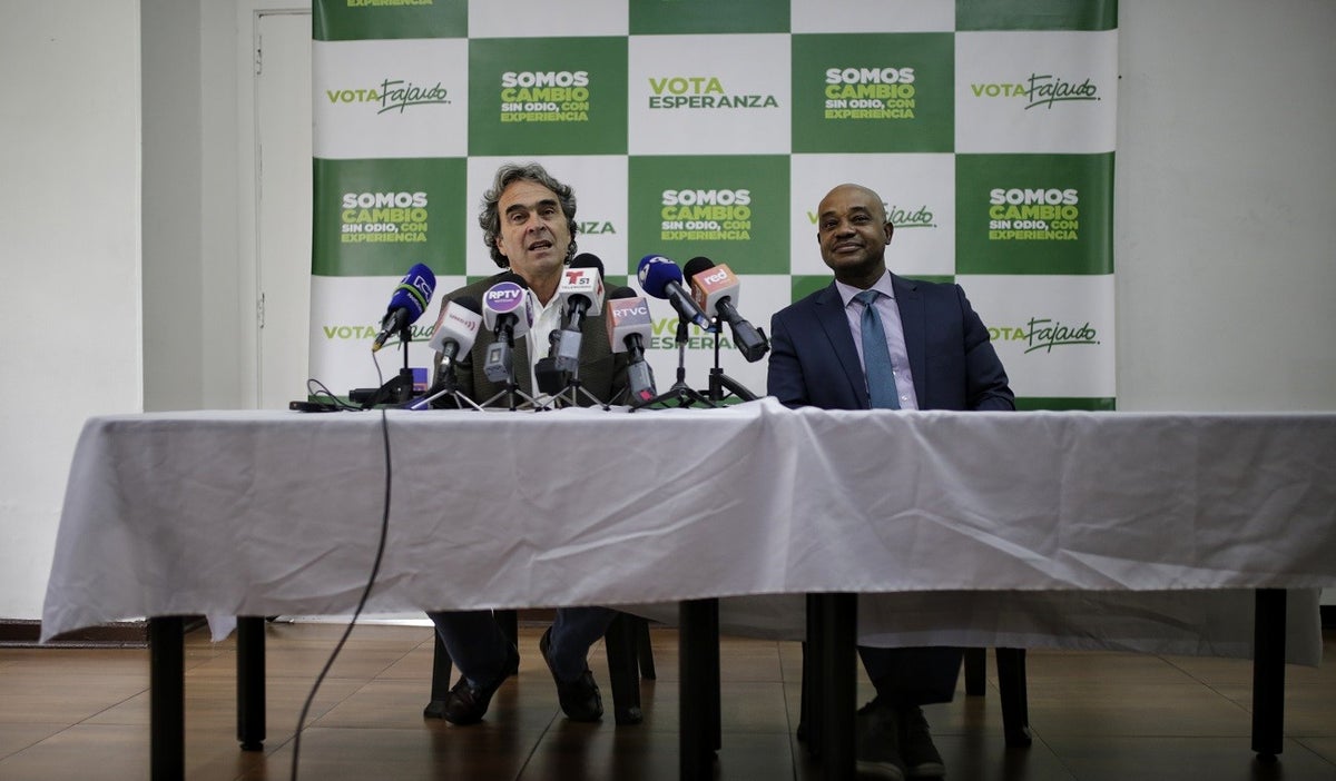 Sergio Fajardo y Luis Gilberto Murillo