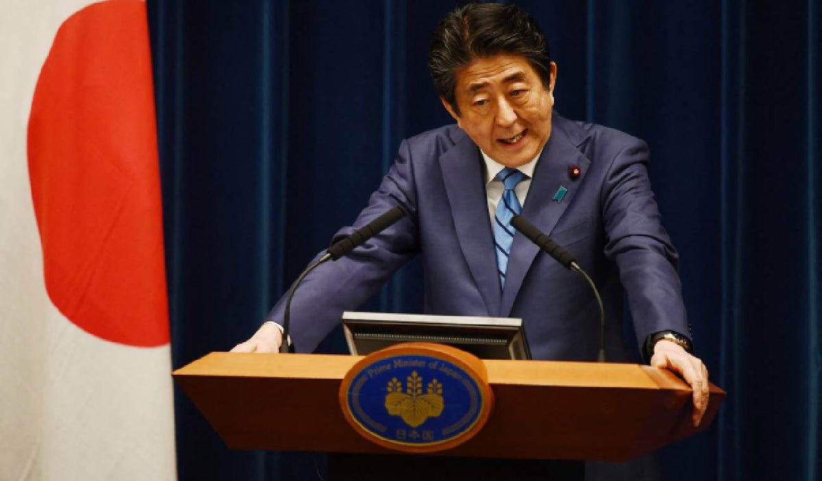 Shinzo Abe, ex primer ministro japonés