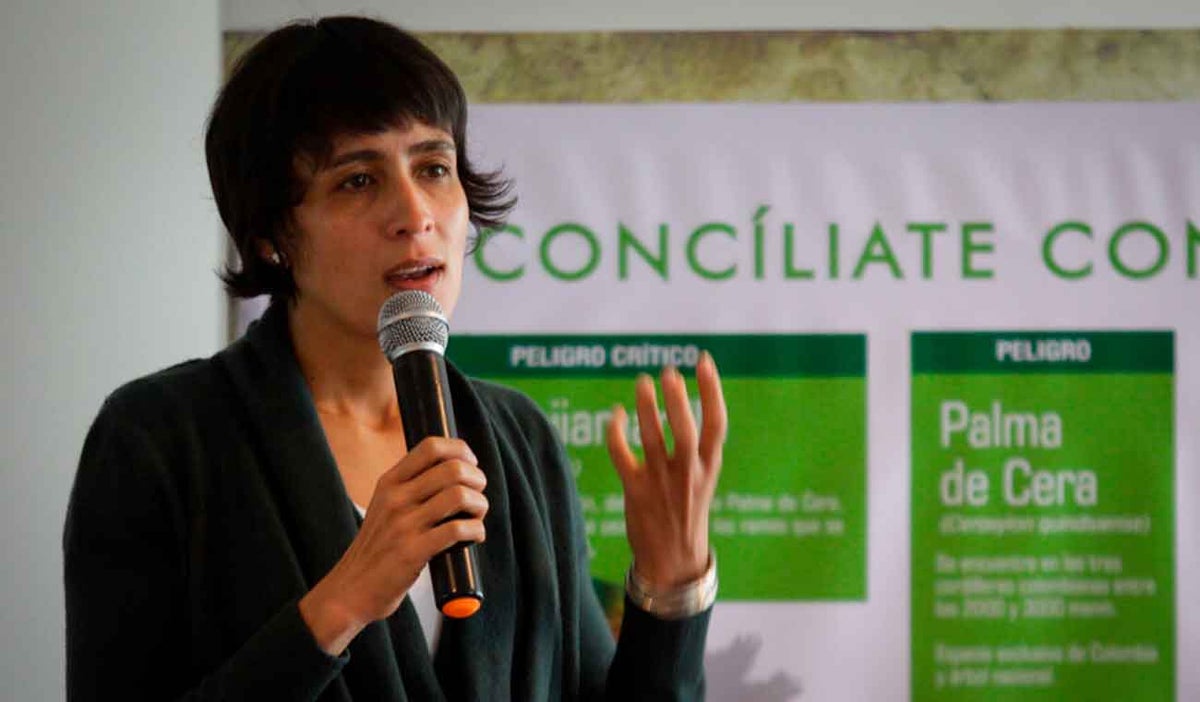 Susana Muhamad, ministra de Medio Ambiente