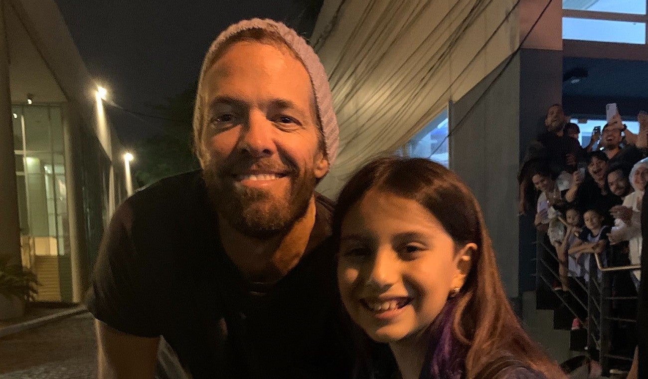 Taylor Hawkins y Emma Sofía