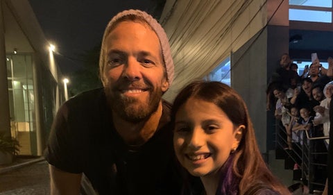 Taylor Hawkins y Emma Sofía