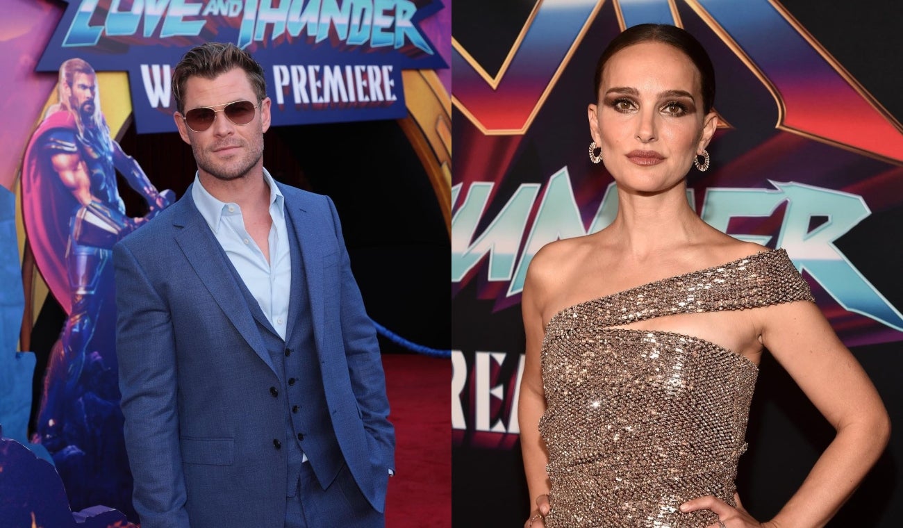Chris Hemsworth y Natalie Portman