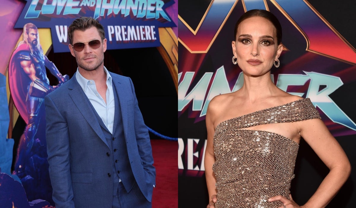 Chris Hemsworth y Natalie Portman