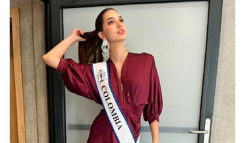 Valentina Espinosa, señorita Colombia en Polonia