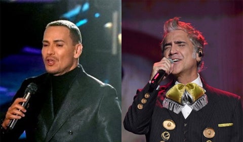 Víctor Manuelle y Alejandro Fernández