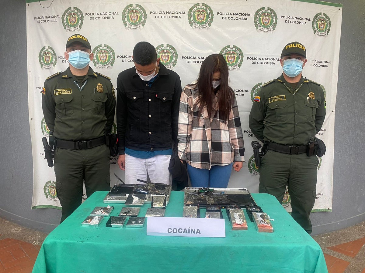 Pretendían enviar droga oculta a Turquía en computadores portátiles