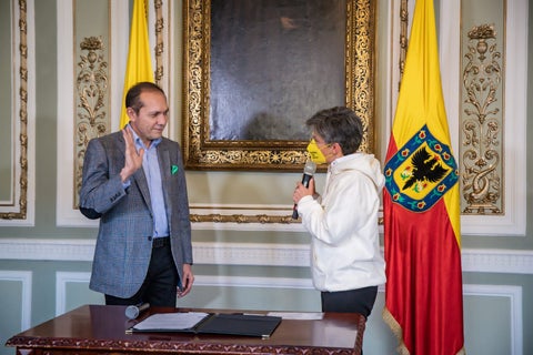 Posesión de Antonio Sanguino se posesionó como nuevo jefe de gabinete