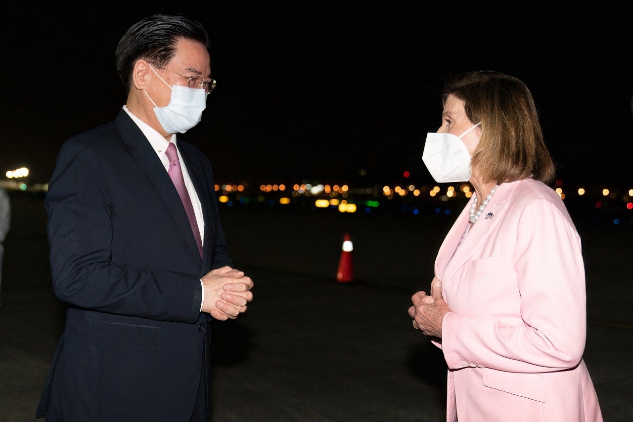 Nancy Pelosi en Taiwán