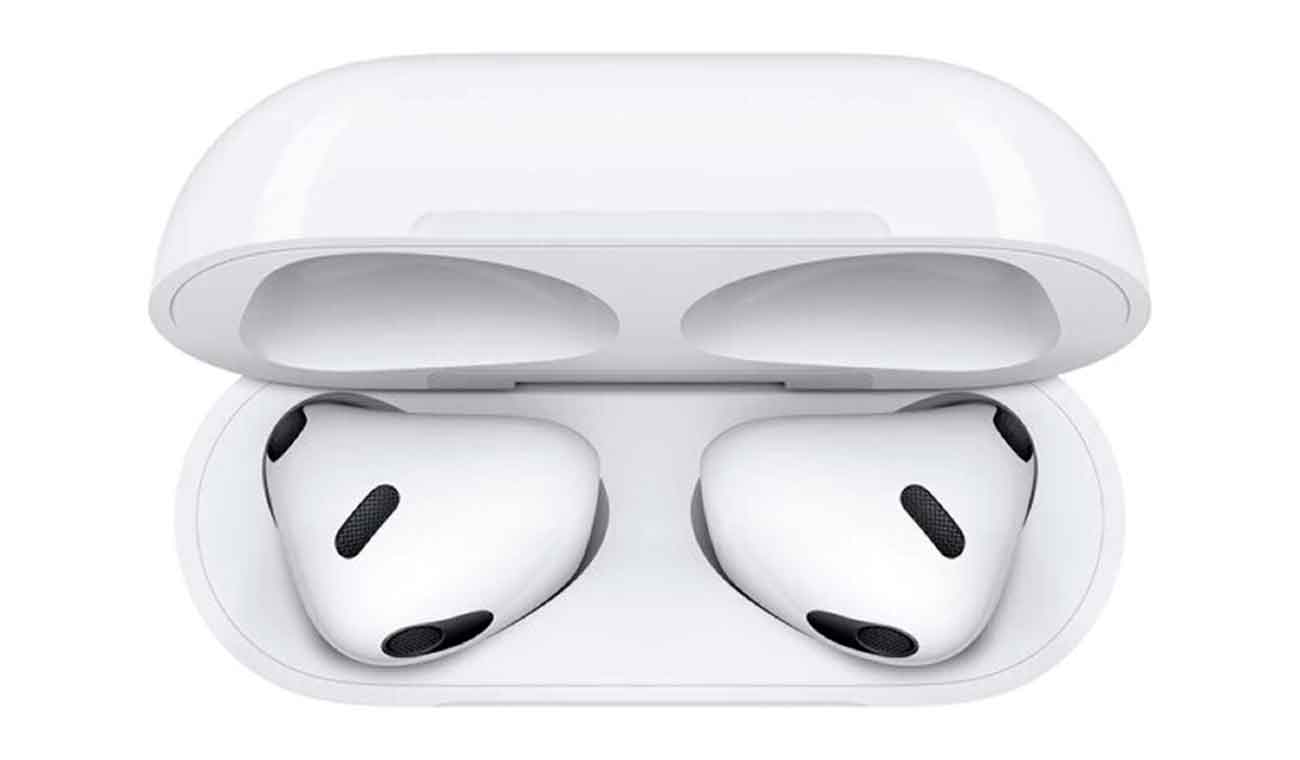 Airpods en su estuche de carga