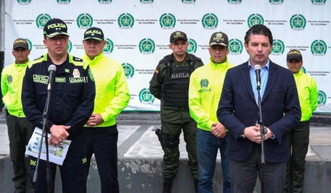 Aníbal Fernández de Soto, secretario de Seguridad de Bogotá