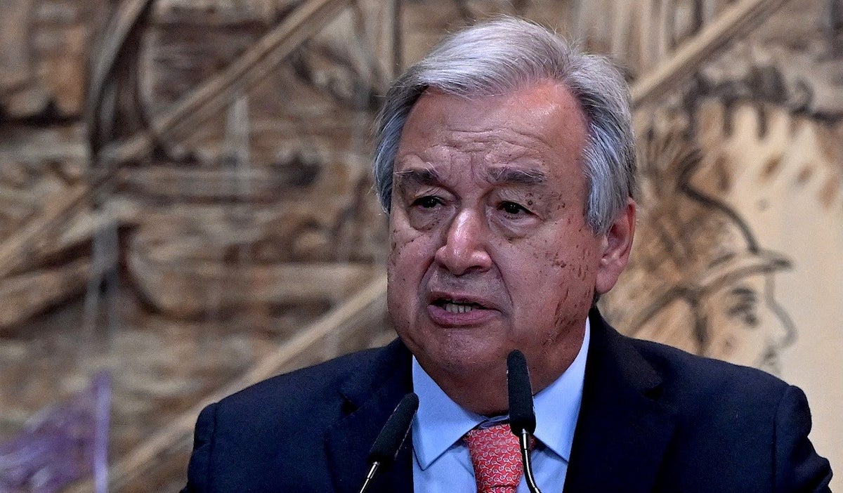 Antonio Guterres, secretario General de las Naciones Unidas