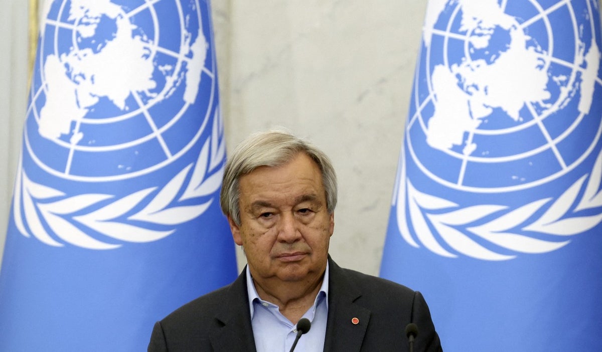 António Guterres, secretario general de la ONU