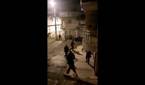 Balacera en barrio de Buenaventura