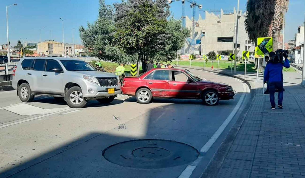 Balacera al frente del Concejo de Bogotá