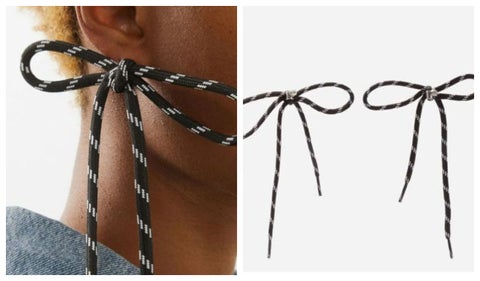 Balenciaga ahora lanza aretes hechos con cordones