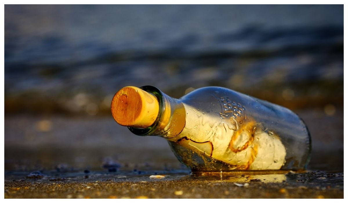 Botellas con aire