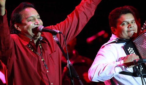 Diomedes Díaz en un concierto
