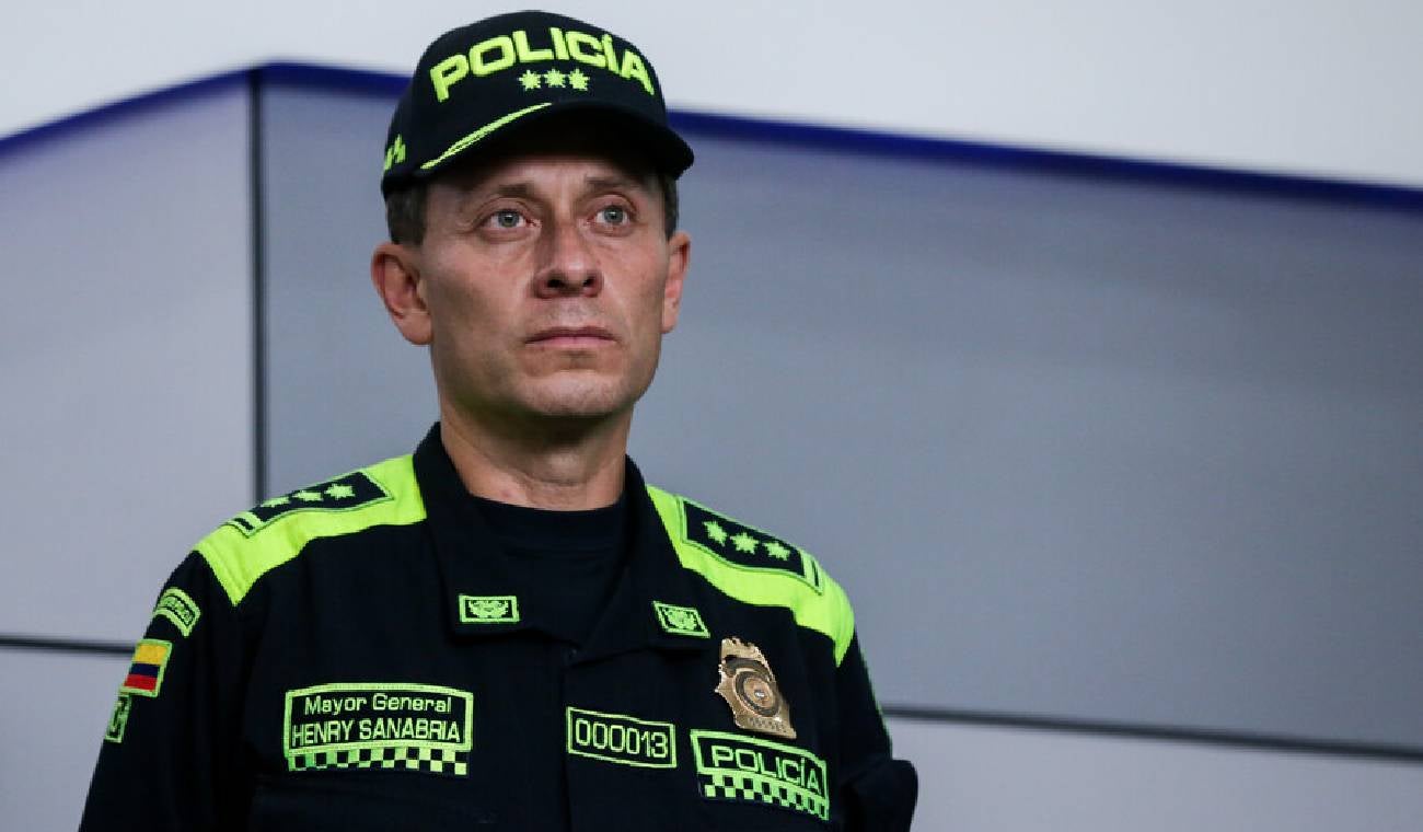 General Henry Sanabria, director de la Policía