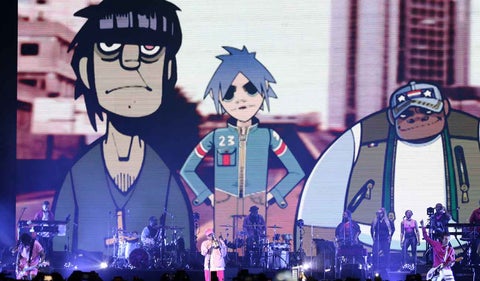 Gorillaz, banda musical de rock alternativo