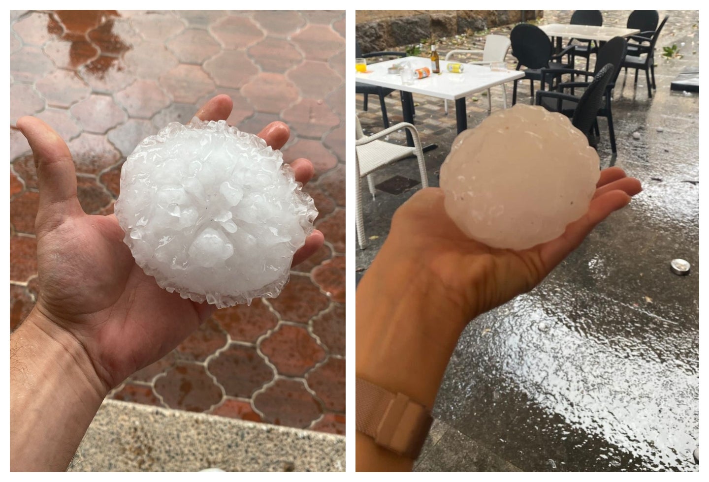 Granizo gigante